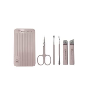 Beautifect The Manicure Case (Nail Scissor/Nail Clipper/Cuticle Pusher/Cuticle Corrector)